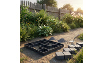 Paving Form Smooth Finish Square Patio Form Crack-Resistant