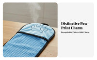 Absorbent Pet Absorbent Hand Towel Thickened Material Dog Absorbent Hand Towel Machine Washable Pet Towel with Hand Pockets for Cat Owners