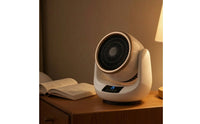 Small Desktop Heater Compact Tabletop Heater Portable Desktop Fan 1000W for Students