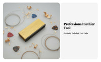 Protects Fretboard Guitar Fret Beveling File Professional Grade Fret End Beveling File High Carbon Steel for Luthiers, Repair Shop, Workshop