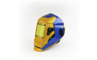 Auto-Darkening Fusing Helmet Large View Fusing Hood with Auto-Darkening /IR Protection Hood for Home Repairs