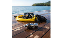Full Diving Facepiece Adapter Brass Body Regulator Accessory Metal Construction Diving Gear