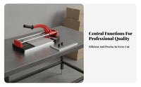 Infrared Positioning Tile Cutter Precise Cutting Infrared Tile Push Cutter Simple Function Ergonomic Handle for Home Renovators