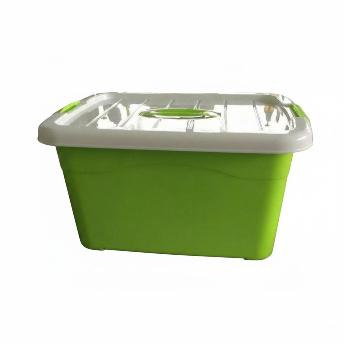 3 Pieces Wheeled container Set Large Capacity Organizing Box safe Lids for Families