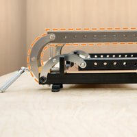 2 Pieces Woodworking Panel Clamp Tool Sturdy Panel Clamp with Quick-Release Pins Stable Controllable for Woodworkers, Workshop