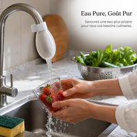 Faucet Water Filter Cotton Core for Kitchen Sink, Anti-Splash Sediment Filter for Hot and Cold Water Taps