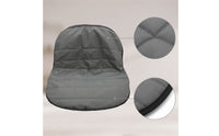 Mower Seat Cover Padded Tractor Seat Cover Cushioned for Gardeners