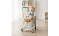 Pretend Play Shopping Cart Sturdy Children's Shopping Cart Toy Lightweight Kids Plaything