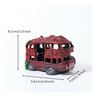 Aquarium Decoration with Hollow Hideout Realistic Hideout House Natural