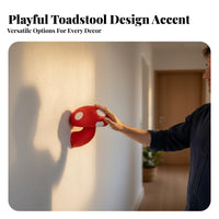 Pastoral Theme Toadstool Wall Lamp Outdoor Use Toadstool Shaped Sconce Elegant Novelty Wall Light Warm Radiance for Interior Designers, Design Enthusiasts, Hallway, Living Room, Corridor, Coffee Shop