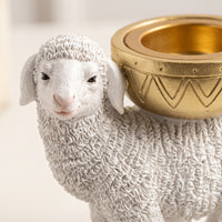 Sheep Incense Holder Elegant Decor Ornate for Desktop