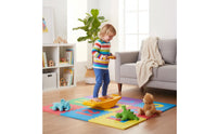 Multi-Functional Wobble Balance Board Lightweight & Portable Kids' Balance Board Non-Slip Surface Kids Teeter Totter Indoor & Outdoor Use for Preschoolers, Toddlers, Kindergarten, Playroom