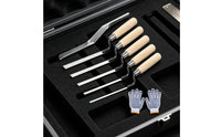 6 Pieces Tuck Pointing Trowel Lightweight Pointing Trowel Tapered Brick and Mortar Joint Tool for Masons, Home Improvers, Masonry Repair