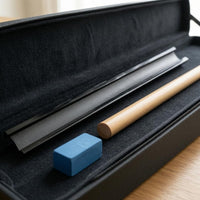 Textured Inner Surface Cue Tip Shaper Open Channel Cue Tip Grinder 23 Cm Game Accessory Smooth Black Finish