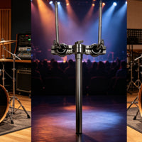 Drum Rack tube Clamp Bracket  Drum Hardware Clamp with Rotatable Grip Secure tube Clip Bracket for Stage