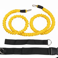 Athletic Resistance Rope Adjustable Waist Belt Bungee Resistance Cord Fitness Equipment for Gym