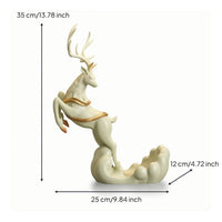Deer Wine Holder Creative Deer Wine Rack Modern Fashionable for Collectors, Home Bar, Dining Room