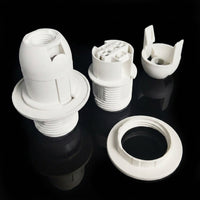 Table Lamp and Light Fitting Replacement, Single E14 Lamp Holder for DIY Lighting, 250V E14 Bulb Holder for Ceiling Pendant Lights, 250V 2A Base