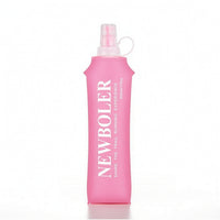 Collapsible Water Bottle Portable Soft Soft Bottle Included for Runners