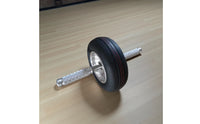Fitness Wheel Knurled Ab Training Wheel Heavy-Duty Workout Roller for Fitness Enthusiasts