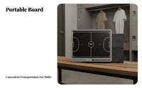 Reusable Electronic Board Lightweight Electronic Basketball Coaching Board Portable for Coaches, Sideline, Classroom