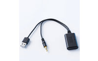 Car Adapter Compact Adapter with Audio Input Plug Stable Connection for Commuters