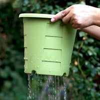 Indoor Plant Pot and Flower Pots, Large Outdoor Plant Pot with Drainage Holes, Breathable Plant Pot for House Plants, Simple Style Design