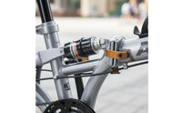 Shock Absorbing Folding Bike Variable Speed Portable Folding Bike Disc Brakes