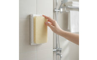 Soft Bristle Shower Back Brush Detachable Bath Back Brush Rectangular Body Exfoliator Exfoliating for Adults, Elderly, Bathroom