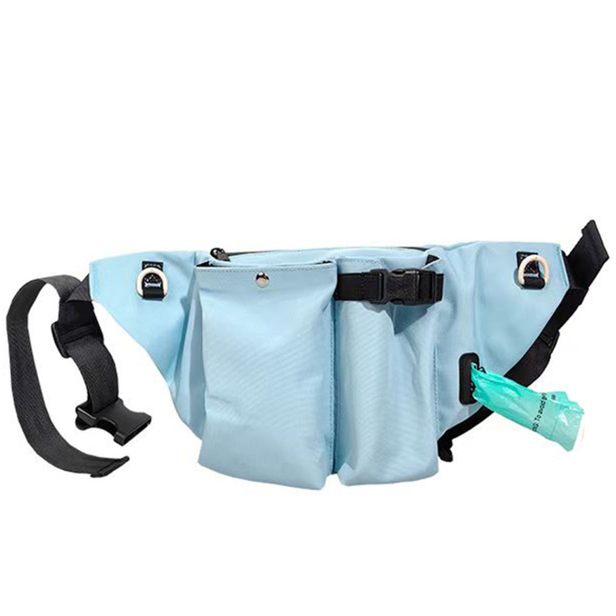 Canine Snack Bag with Waist Strap Convenient Dog Walking Waist Bag Functional Treat Pouch for Outdoor Walks