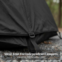 Aluminum Alloy Frame Elevated-Ground Tent Portable Camp Cot Tent Mesh Protection Single Person Shelter Windproof for Solo Travelers, Outdoor Enthusiasts, Fishing, Backpacking, Outdoors, Survival Situations
