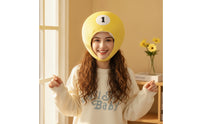 Soft Billiard Ball Mask Padded Billiard Ball Mask Lightweight Headwear Oversized for Partygoers