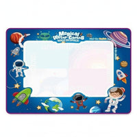 Mess-Messless Water Drawing Mat Reusable Water Doodle Mat Educational Toy Portable for Toddlers