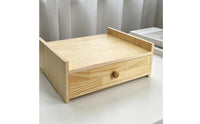 Wooden Scale Stand with Drawer Sturdy for Vendors, Cashiers