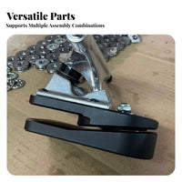 Land Surfing Skateboard Bridge Aluminum Alloy Land Surfing Skateboard Trucks High Resilience Wave-Riding Board Bridge System for Skateboarders