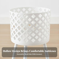 Single Pot Floor Stand Nordic aesthetic Plant Holder Decorative for Balcony, Bedroom