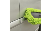 Car Dusting Mop Chenille Car Duster with Long Handle Washable Detachable for Garage