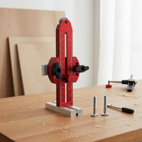Adjustable Range Table Saw Roller Guide Repetitive Cuts Table Saw Jig Ergonomic Knob Thin Strip Tablesaw Jig Engraved Markings for Professionals