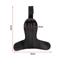 Rehab Glove Ambidextrous Medical Device Black for Rehabilitation