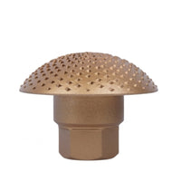 Wood Carving Head Gritty Wood Grinding Burr Attachment for Woodworkers, Carvers