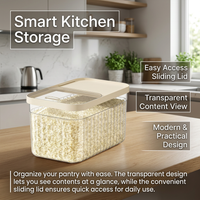 Airtight Food Storage Containers for Dry Foods, Large Cereal Storage Containers, Kitchen Storage Containers with Lids, Pantry Storage Containers