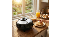 Non-Stick Electric Waffle Cone Maker Nonstick Waffle Cone Maker Hinged Kitchen Appliance Indicator Lights