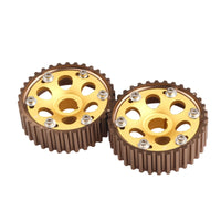 2 Pieces Timing Cam Gears High Precision Camshaft Gears Improved Energy Economy Engine Part for Modifiers