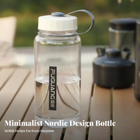 With Tea Infuser Plastic Water Bottle Complimentary Large Capacity Water Bottle Leak-Proof for Outdoor Enthusiasts, Athletes, Travel, Gym