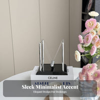 Modern Design Newton's Cradle Educational Pendulum Balls Desk Toy Great Gift Idea for Office Workers, Executives