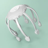 5 Modes Handheld Flexible-Limb Head Lightweight Electric Head Massage Tool for Home