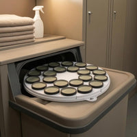 Wool Rings 22-Ball Baffle Plate Water-Resistant Snooker Ball Washer Plate Tab Rim Machine Part White