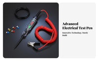 Car Electrical Test Light Bidirectional Polarity Indicator for Mechanics, DIYers