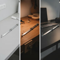 Luthier Ruler with Clamps Sturdy Guitar Neck Alignment Tool High Accuracy Gauge for Workshops
