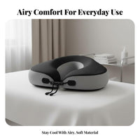 Pressure Relief Post-Surgery Face down Pillow Air Circulation Memory Foam Face Pillow Breathable Material for Spa Clients, Spas, Clinics
